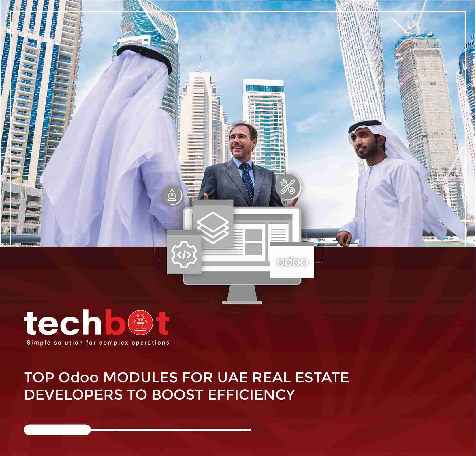 Top Odoo modules for UAE real estate developers to improve efficiency, project management, compliance, and sales performance.