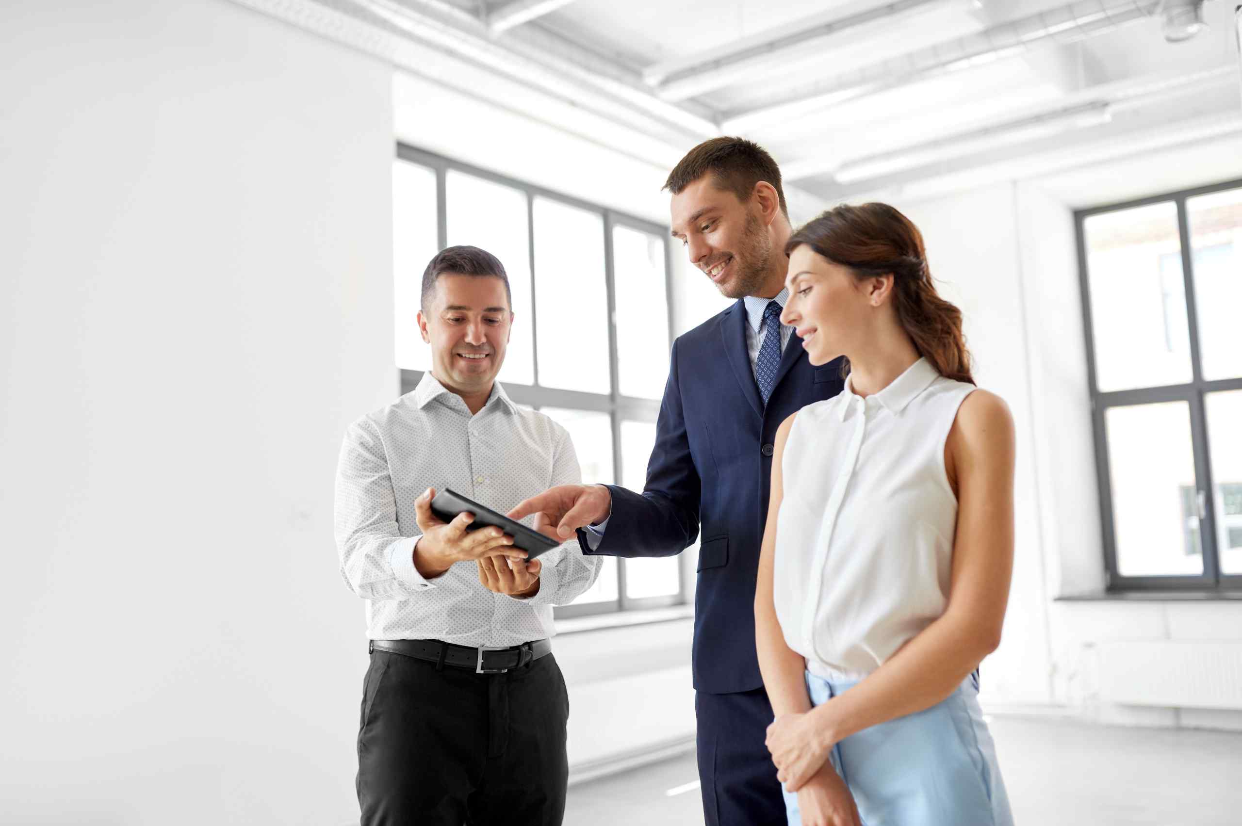 Real estate agent using ERP dashboard to track qualified leads, manage client profiles, and follow sales pipeline updates in real time